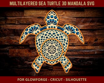Download Sea Turtle Mandala Etsy