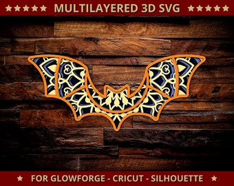 Download Bat Mandala Svg Etsy