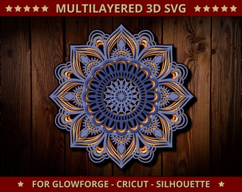 Download Lotus Mandala Svg Etsy