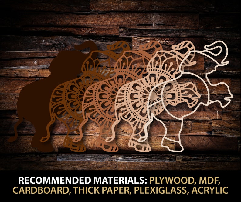 Download Elephant Svg Elephant Mandala Svg Cut File For Glowforge Laser Cut Silhouette Cricut Cutting Machine 3d Mandala Zentangle Digital Download Party Decor Paper Party Supplies Apexbahrain Com