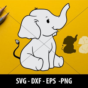 Free Free 105 Sitting Baby Elephant Svg SVG PNG EPS DXF File