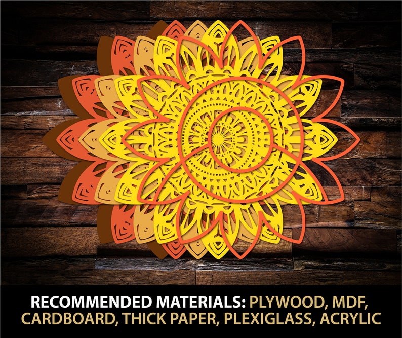 Free Free 206 Sunflower Mandala Cricut SVG PNG EPS DXF File