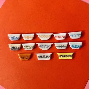 Imanes para utensilios de cocina hechos a mano de inspiración vintage