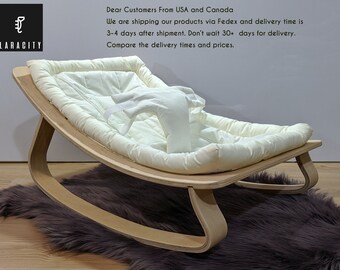 Wooden Baby Rocker Wooden Baby Rocker, Wooden Baby Bouncer Chair