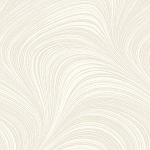 Könnte beinhalten: Ein nahtloses Muster mit einem wirbelnden, abstrakten Design in Weiß- und Beigetönen.