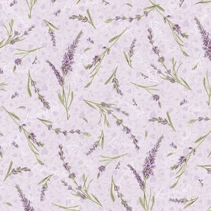 Lavender Garden Lavender Branches par Henry Glass