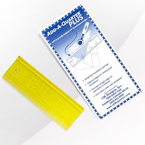 6 pollici Add-A-Quarter Plus giallo