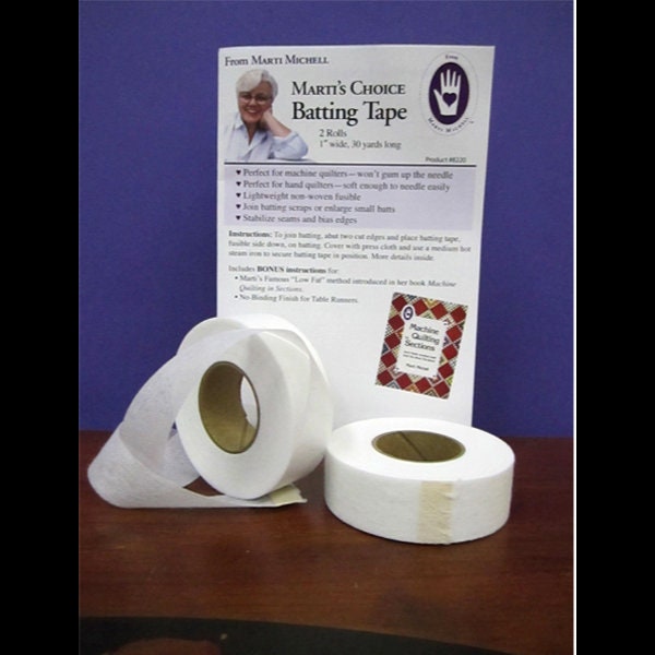 Marti's Fusible Tape, 2 pieces a 1", Marti Michell