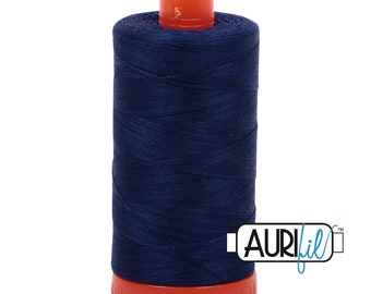 Allesnähgarn "Dark Blue" von Aurifil