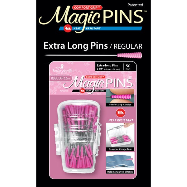 Magic Pins extra long regular 0,6 mm, Taylor Seville