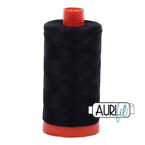 Sew-all thread &quot;Black&quot; by Aurifil