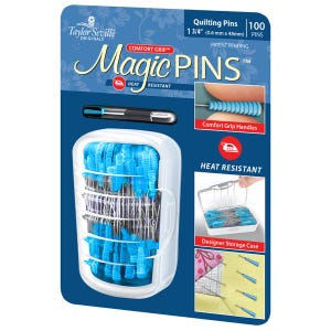 Value pack: Magic Pins Quilting regular 0.6 mm, Taylor Seville