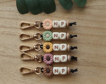 NP Keychain, Nurse Practitioner Keychain, Custom NP Keychain, Nurse Gift, Nurse Practitioner Gift, NP Gift,