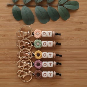 OT Keychain, Occupational Therapist,  Gift For OT