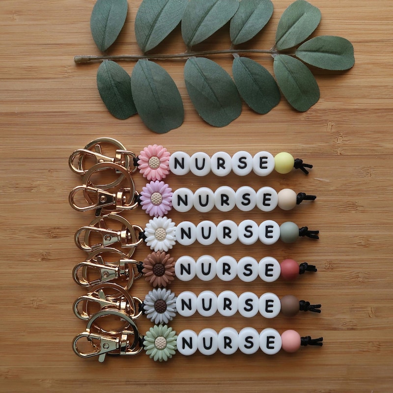 Nurse Keychain, Keychain For Nurses, RN Keychain, Nursing Gifts, Gift For Nurses, Nurse Gifts, Nurse Accessories