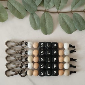 SLP Keychain, Speech Therapy, Speech Language Pathologists Keychains, Speech Pathology, Speech Keychain, SLP Gifts  Speech Therapy Gifts