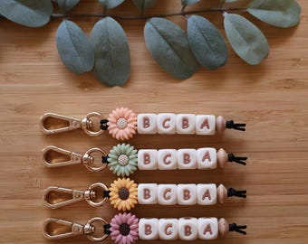 BCBA Keychain, Behavior Analyst Keychain, Behavior Tech Keychain, Behavior Therapist Keychain, ABA Keychain, BCBA Gift, Gift For Therapist