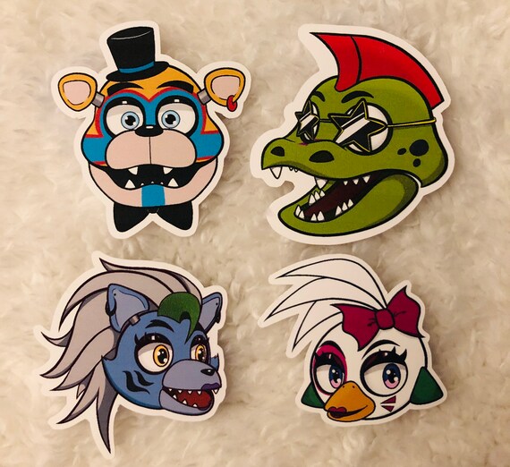 Fnaf6 Fnaf Sticker - Fnaf6 Fnaf Rockstar Freddy - Discover & Share