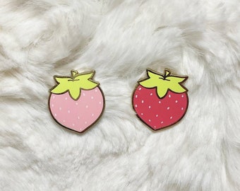 Strawberry Filler Enamel Pins