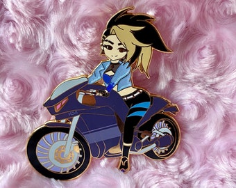 League of Legends K/DA All Out Akali Enamel Pin