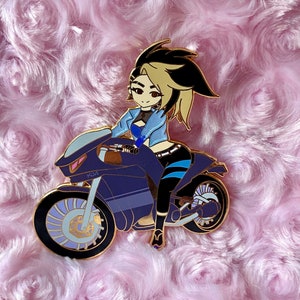 League of Legends K/DA All Out Akali Enamel Pin
