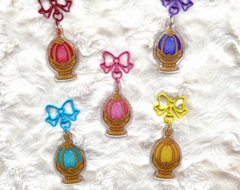 Madoka Magica Soul Gem Acrylic Keychains