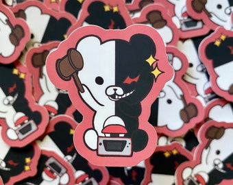 Danganronpa Monokuma | Matte Vinyl Sticker