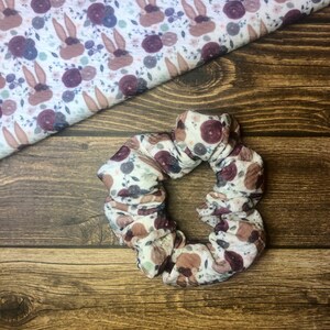 Easter Scrunchie, Easter Bunny Hair Tie, Easter Hair Accessories, Hair Scrunchies for Women, Scrunchies for Girls, Scrunchie for Kids