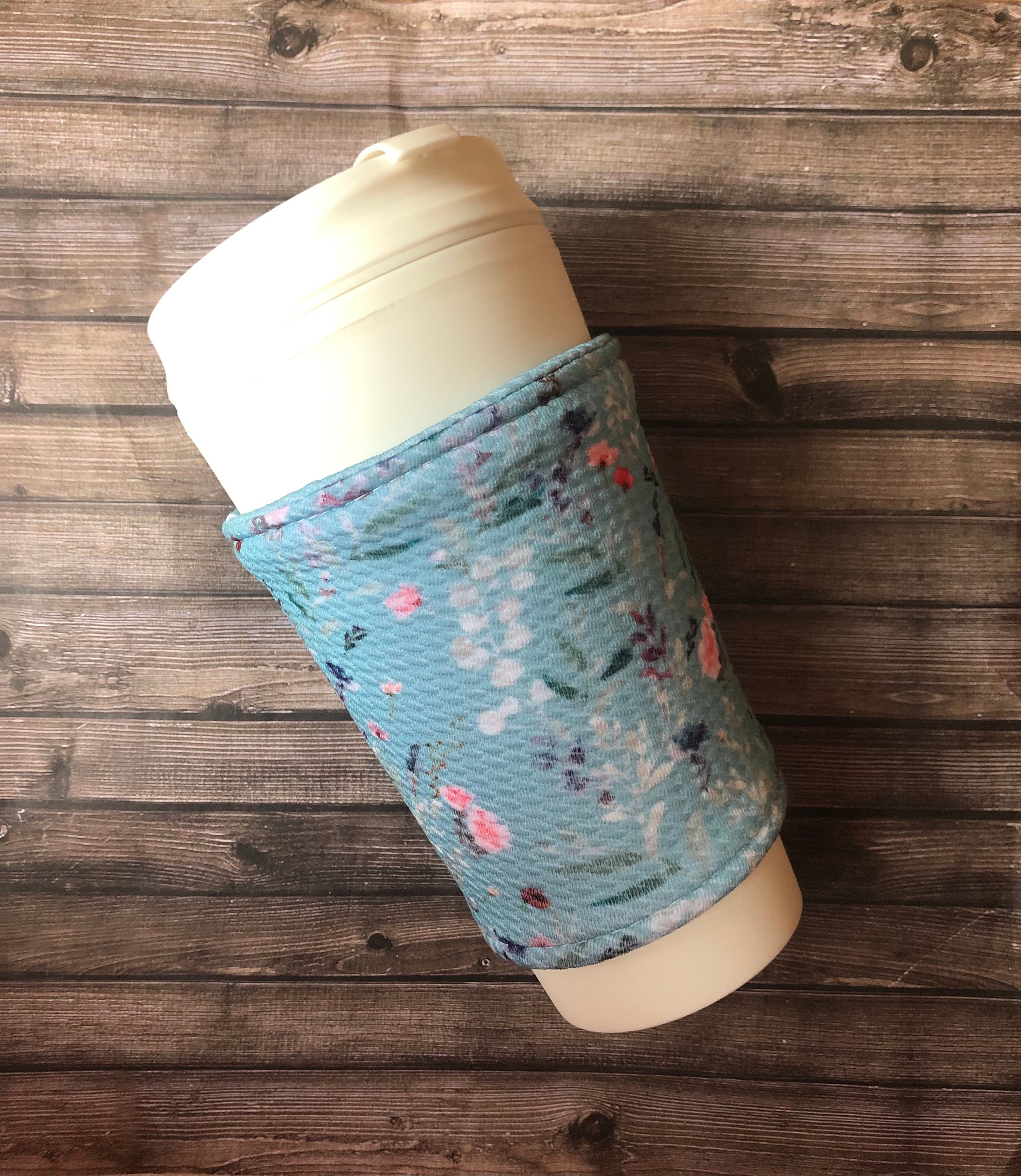 Iced Coffee Sleeve Hot Drink Sleeves Drink Cozy Reusable Etsy