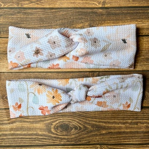Floral Headband Girls, Twist Headbands Women, Knotted Headband for Women, Twist Headbands Women, Knot Headband Women, Floral Head Band
