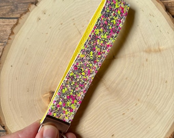 Glitter Wristlet, Glitter Keychain Wristlet, Wristlet Keychain Women, Sparkly Keychains, Sparkly Wristlet, Key Fob Keychain