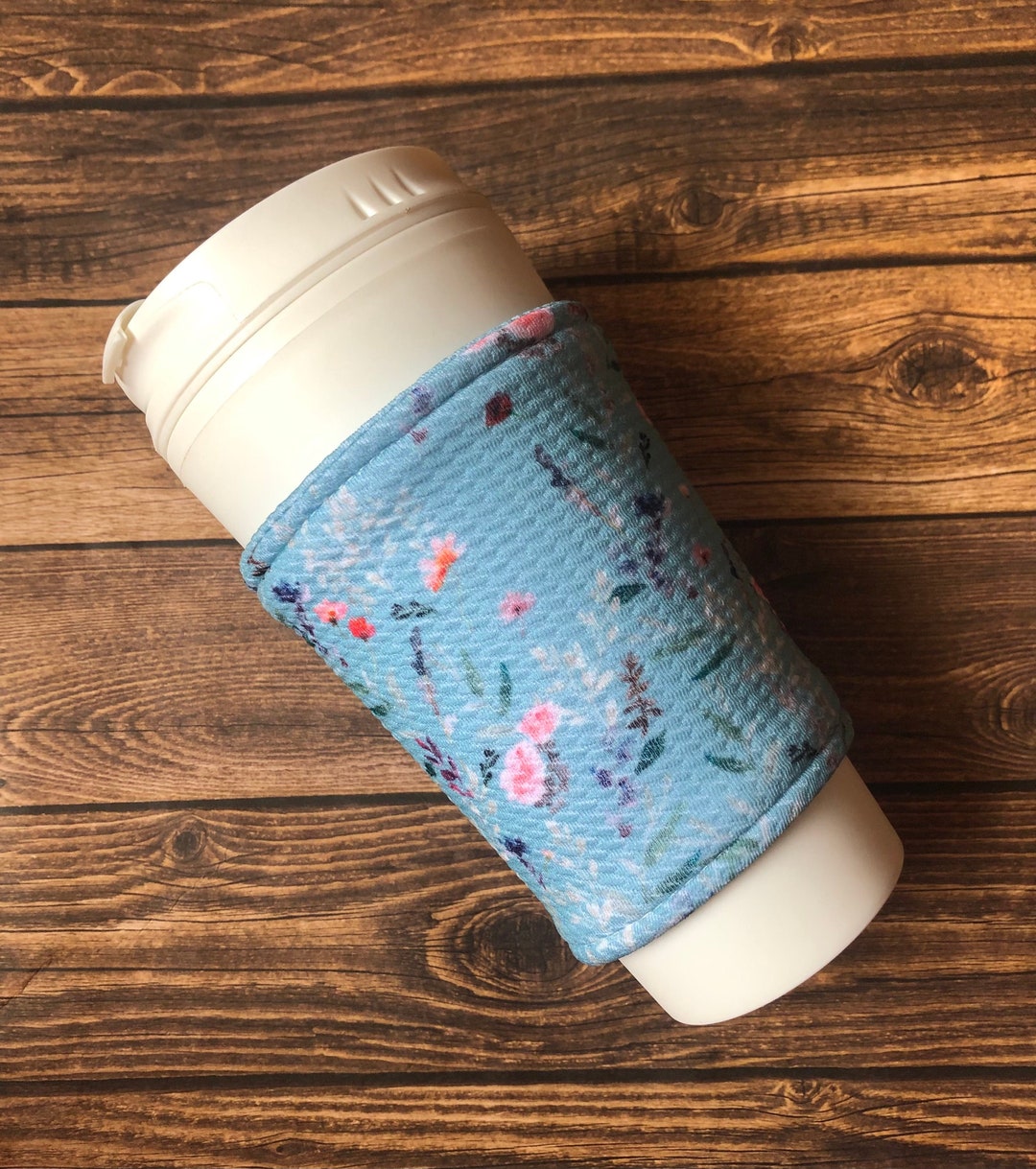 Iced Coffee Sleeve, Hot Drink Sleeves, Drink Cozy, Reusable Cup Sleeve, Insulated Cup Sleeve