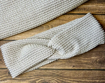 Opaska na głowę Tan, Twist Headbands Women, Twist Headbands Women, Twist Headbands, Twist Headbands for Nurses, Ribbed Headband, Soft Headband