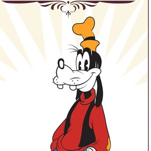 Goofy Poster print - Walt Disney Studios introduces Goofy - Goofy Poster