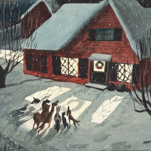 Mary Blair - Lady and the Tramp concept art Disney