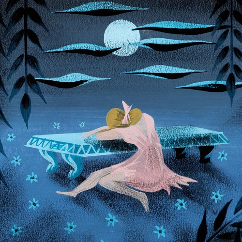 Mary Blair Cinderella Concept Art Print Fairy Godmother - Etsy