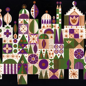 Mary Blair "It's a Small World" concept art (1963) - Mary Blair print