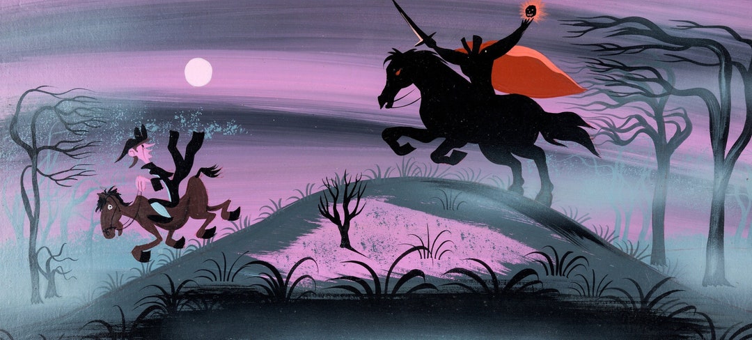 The Adventures of Ichabod Mary Blair Concept Art for Disney Cartoon