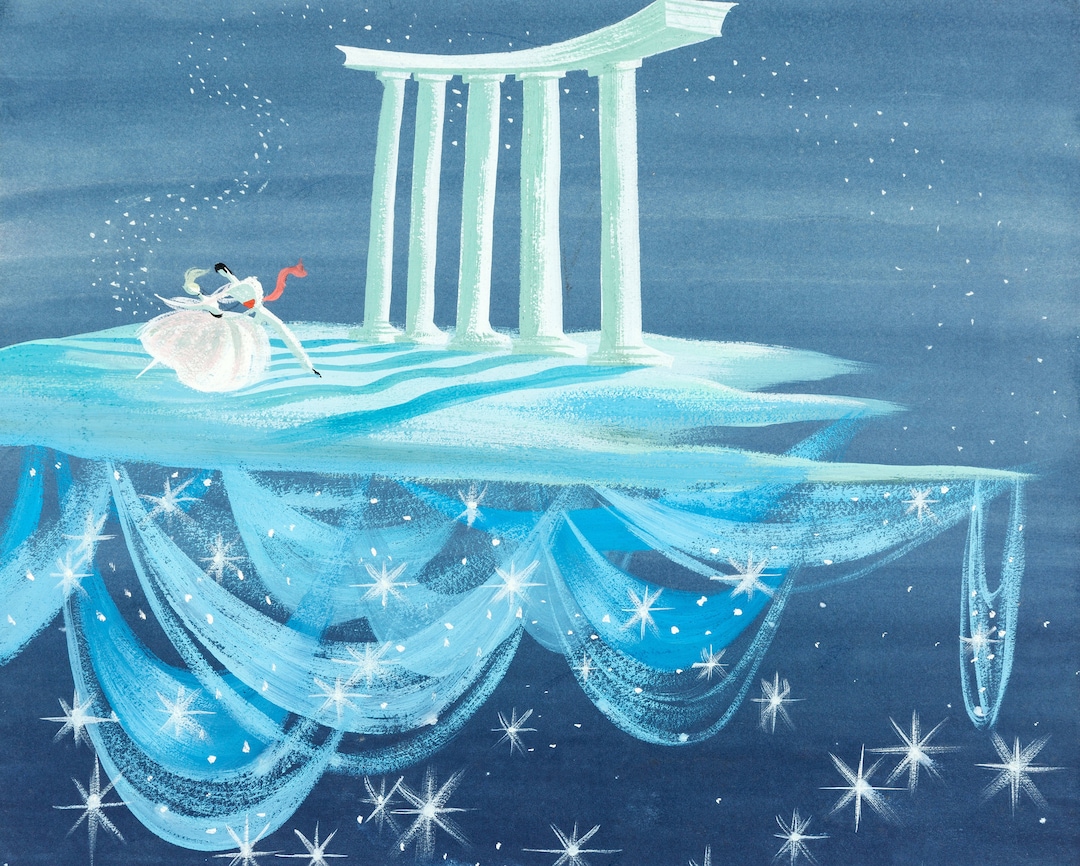 シンデレラ - メアリー・ブレアのコンセプトアート。 (ディズニー