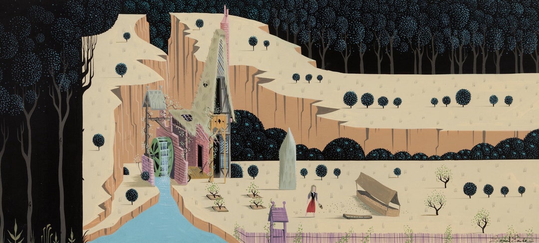 エイヴィンド・アール - 眠れる森の美女のコンセプトアートプリント