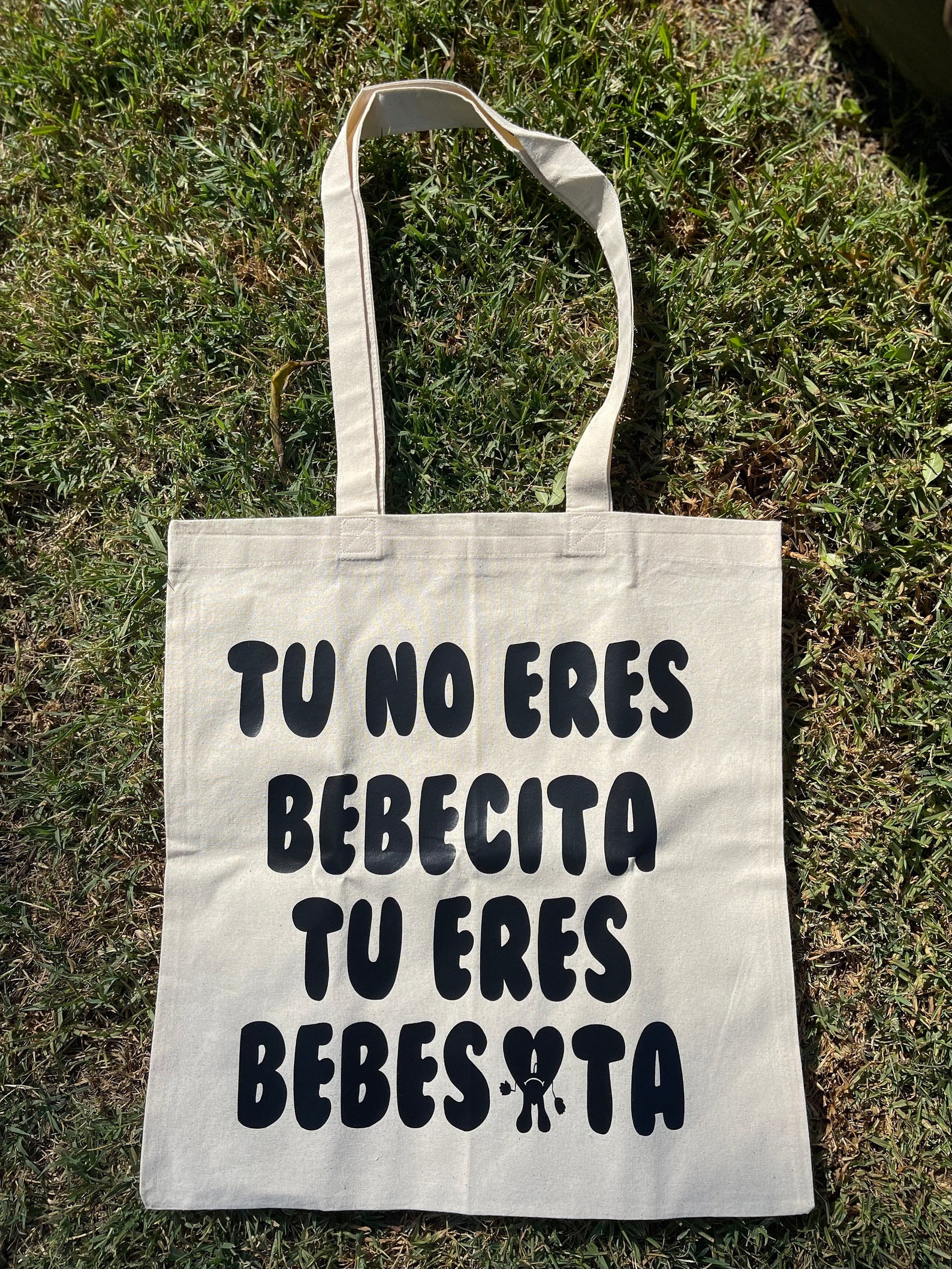 Bad Bunny Tu No Eres Bebecita, Tu Eres Bebesota Tote Bag - Etsy