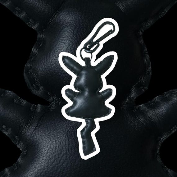 Pokémon Keychain Genuine Leather Handmade Pikachu New High Quality Gift