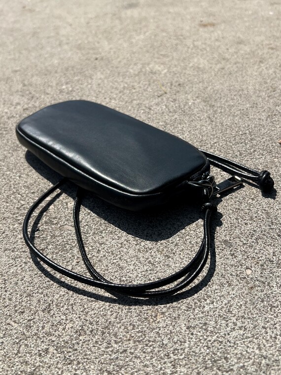 Mini Bag Black Holder genuine leather & suede phonecase Handmade Brand New Exclusive Original