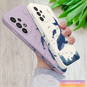 Fantasie Wal Telefon Fall für Samsung A54 A34 A24 A14 A73 A53 A33 A23 A13 A03 A03S A72 A52 A52S A32 A12 A71 A51 A04 A22 A21S A04S 4G 5G Fall