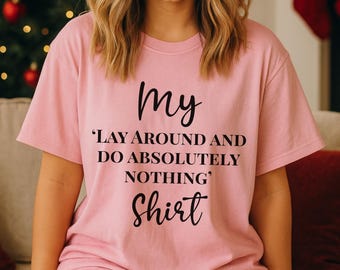 Oversized Night Tee Lazy Day Soft Tshirt Dress Loungewear Nightie Absolutely Nothing | Order 2-Sizes Up