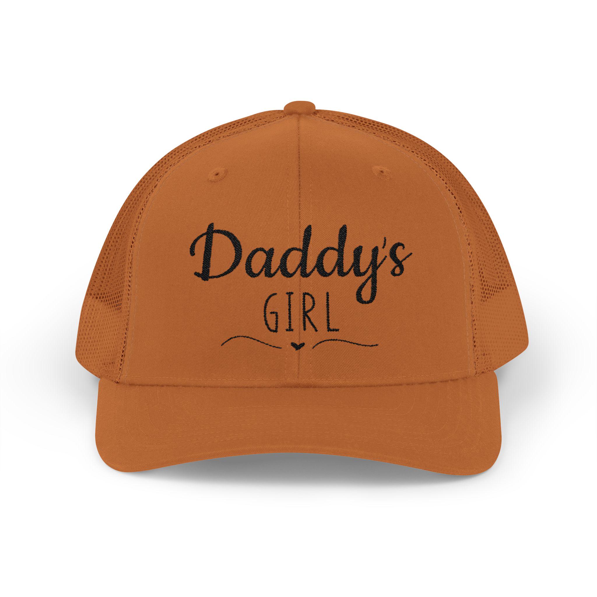 Classic Retro Vintage Style US Embroidered Daddy Tried Trucker Mesh Bad Girl Hat Daddys Girl Hat Retro Embroidered Trucker Cap Flirty  main image 3
