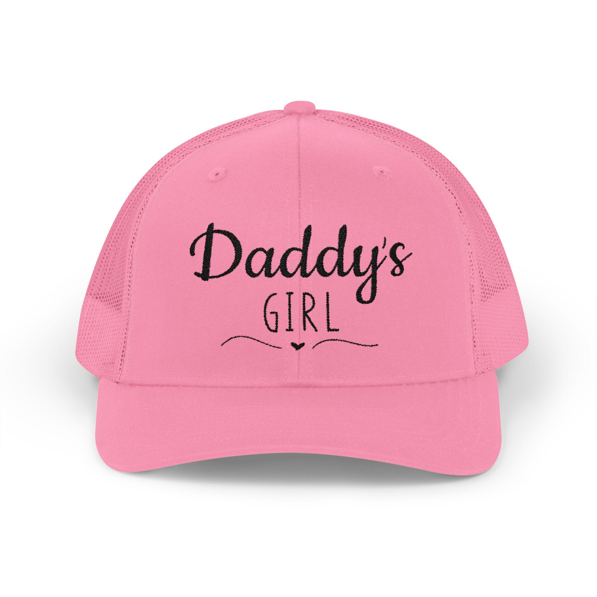 Classic Retro Vintage Style US Embroidered Daddy Tried Trucker Mesh Bad Girl Hat Daddys Girl Hat Retro Embroidered Trucker Cap Flirty  main image 2