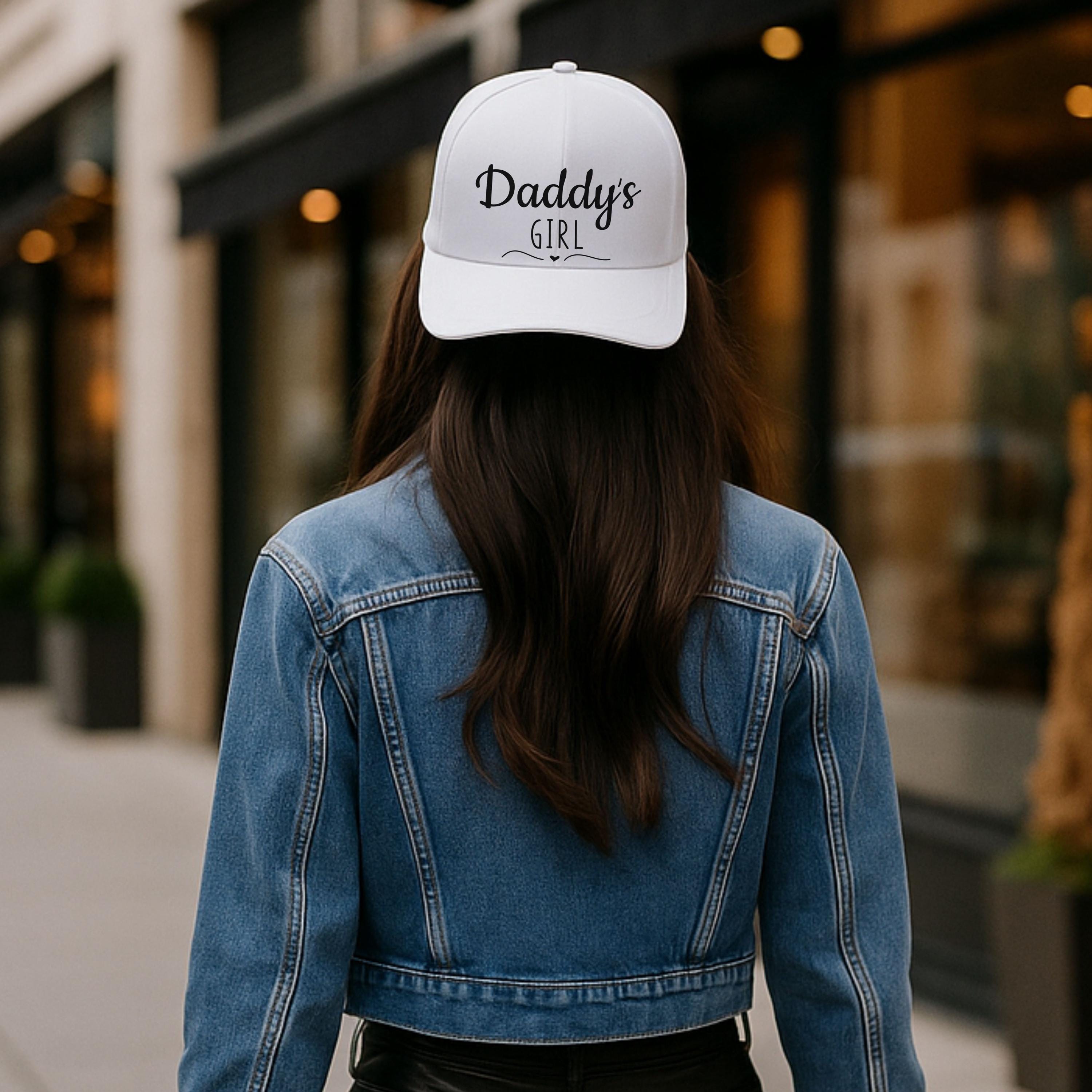 Classic Retro Vintage Style US Embroidered Daddy Tried Trucker Mesh Bad Girl Hat Daddys Girl Hat Retro Embroidered Trucker Cap Flirty  main image 4