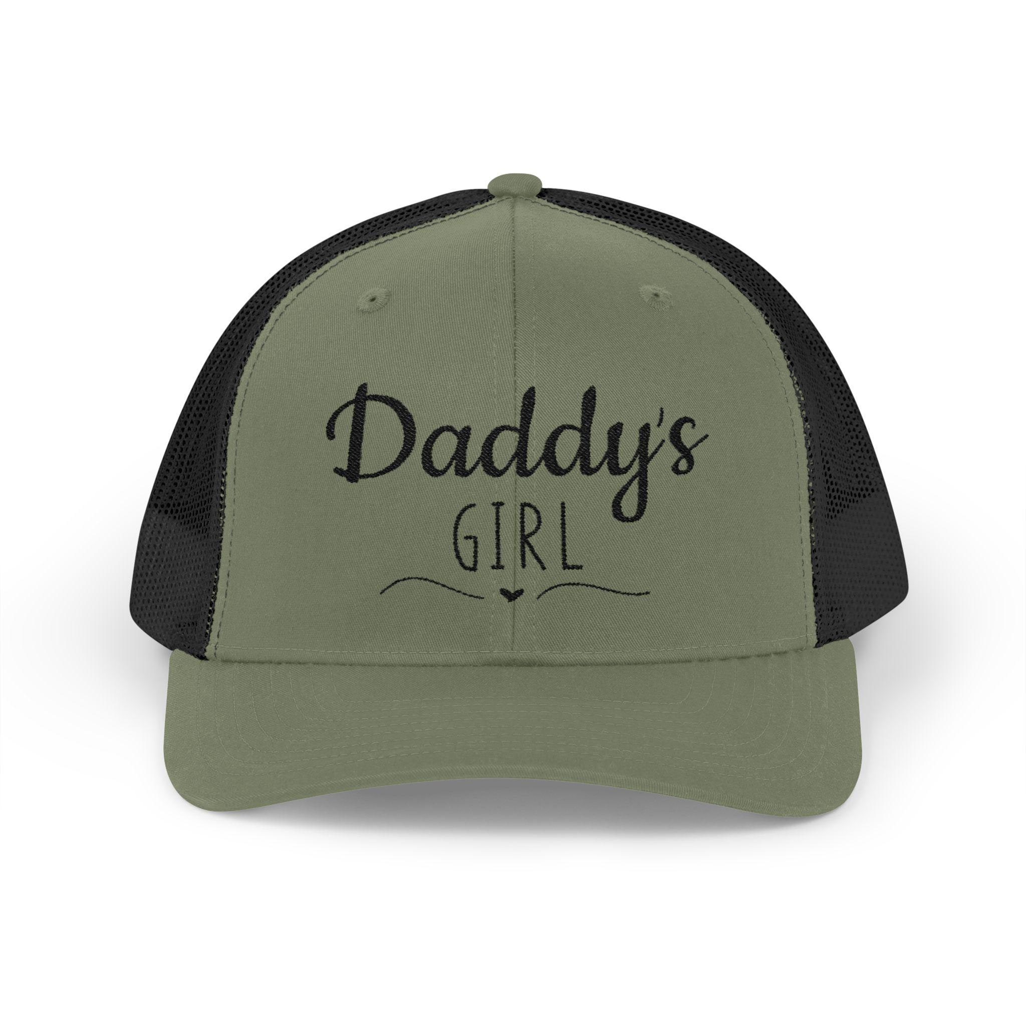 Daddys Girl Hat Retro Embroidered Trucker Cap Flirty 