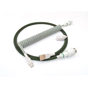 Coiled Keyboard Cable “Botanical”